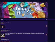 Tablet Screenshot of fuzzyhijinx.com
